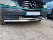 Mercedes Viano 2004–2014 Främre frontbåge ST014 (rostfritt) 60/42 mm foto 1