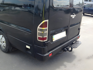 Mercedes Sprinter W901/902/903/904/905 1995–2006 Bromsljusramar (2 st, rostfritt stål) OmsaLine – italienskt rostfritt stål foto 1