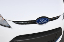 Ford Fiesta 2008–2017 Grillist (2 delar, rostfritt stål) foto 1