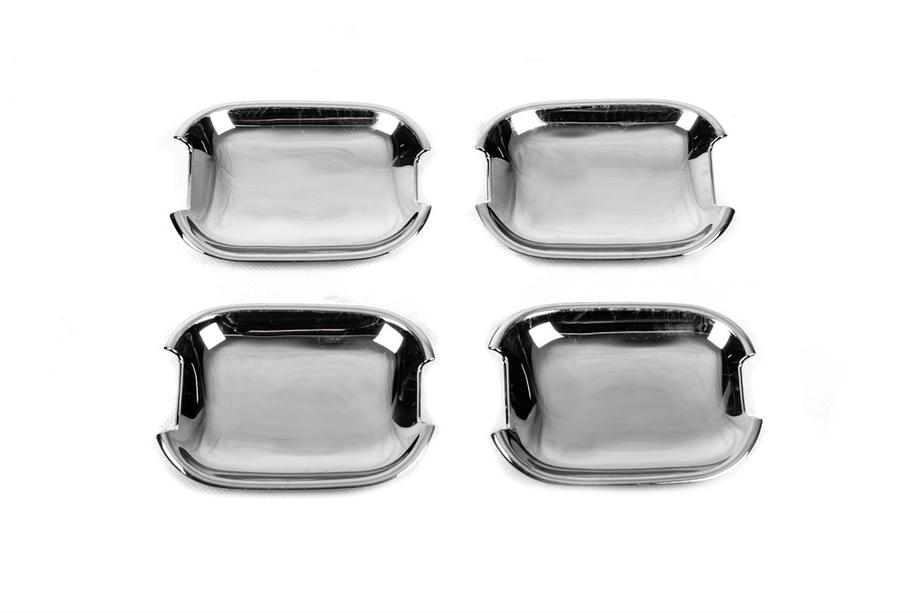 Mercedes E-class W210 1995–2002 Kromade handtagsskålar (4 st) Förkromad plast Image