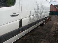 Volkswagen Crafter 2006–2016 Dörrhandtagskåpor (4 st, rostfritt stål) Carmos – turkiskt rostfritt stål foto 5