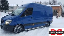 Volkswagen Crafter 2006–2016 Sidosteg Premium (2 st, rostfritt) foto 4