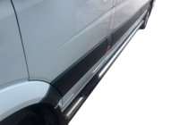 Volkswagen Crafter 2006–2016 Sidorör (2 st, rostfritt stål) Ø60, mellanhjulbas foto 5