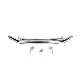 Främre dubbel frontbåge ST014 (rostfritt stål) Volkswagen Caddy 2004–2010 foto 2