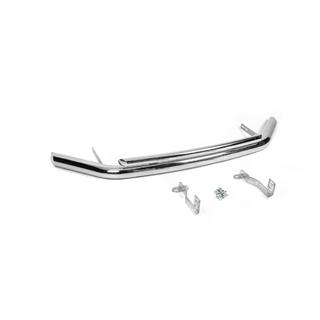 Främre dubbel frontbåge ST014 (rostfritt stål) Volkswagen Caddy 2004–2010 foto 1