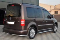 Volkswagen Caddy 2004–2010 Sidorör BB001 (2 st, rostfritt stål) foto 4
