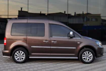Volkswagen Caddy 2004–2010 Sidorör BB001 (2 st, rostfritt stål) foto 5