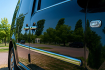 Volkswagen Caddy 2010–2015 Dörrlister (4 st, rostfritt stål) foto 3