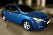 Kia Ceed 2007–2012 Fönsterlister (4 st, rostfritt) foto 3