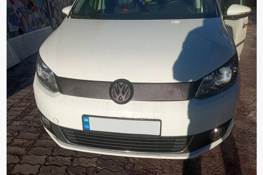 Volkswagen Caddy 2010–2015 Vintertäckning för kylargrill (övre) Matt Image