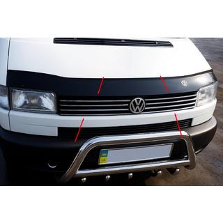 Grillister för rak motorhuv (8 st, rostfritt stål) Volkswagen T4 Transporter 1990–2003 foto 1