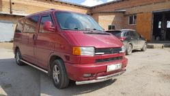 Volkswagen T4 Transporter 1990–2003 Främre dubbel frontbåge ST014 (rostfritt stål) foto 5