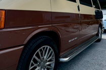 Volkswagen T4 Caravelle/Multivan 1990–2003 Kromade dörrhandtagskåpor (7 delar, rostfritt stål) Carmos - turkiskt stål foto 8