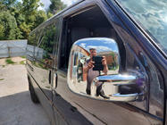 Volkswagen T4 Caravelle/Multivan 1990–2003 Kromade spegelkåpor (2 st, plast) Carmos - turkisk plast foto 3