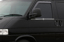 Volkswagen T4 Caravelle/Multivan 1990–2003 Fönsterlister (2 st, rostfritt) foto 1