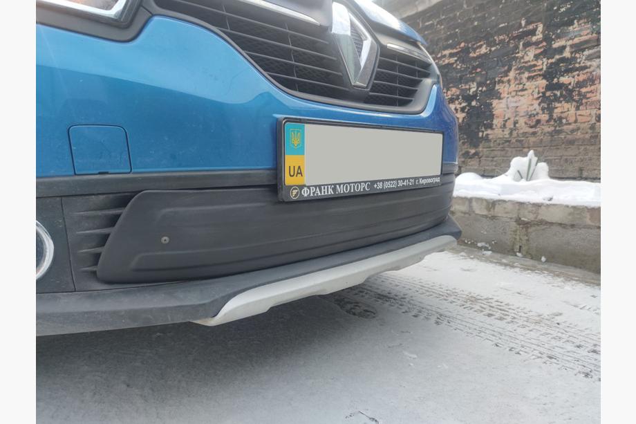 Renault Sandero 2013–2022 Vintertäckning nedre grill (2013-2017) Blank Foto 4