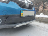 Renault Logan II 2013–2022 Vinter nedre grilltäckning (2013-2015) foto 4