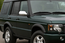 Land Rover Discovery II 1998–2004 Spegelskal (2 st, rostfritt stål) Carmos - turkiskt stål foto 1