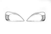Honda CRV 2001–2006 Kromade strålkastarramar (2 st, plast) 2004-2006 foto 2