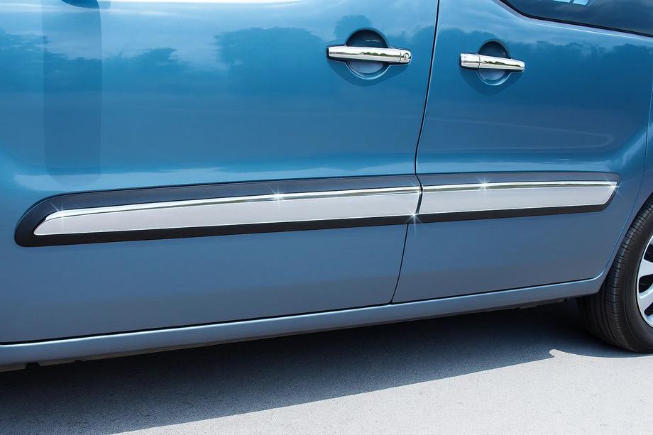 Citroen Berlingo 2008–2018 Dörrlister (4 st, rostfritt stål) Carmos - turkiskt stål Image