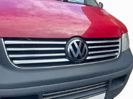 Volkswagen T5 Transporter 2003–2010 Grillister (8 lister, rostfritt stål) Carmos - turkiskt stål foto 1