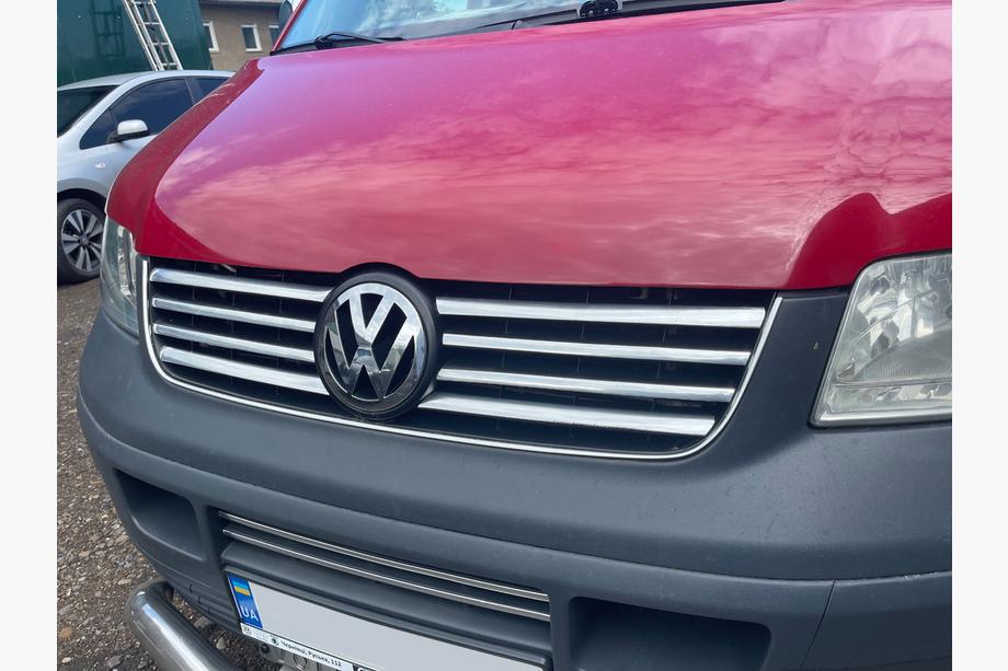 Volkswagen T5 Transporter 2003–2010 Grillister (8 lister, rostfritt stål) Foto 2
