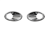 Nissan Qashqai 2010–2014 Dimljusramar med urtag (2 st, plast) foto 2