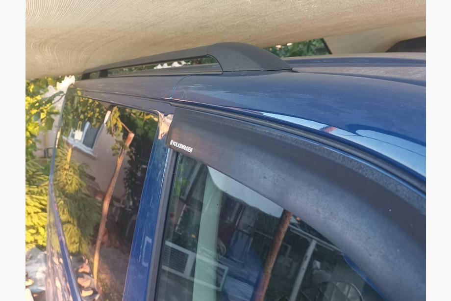 Volkswagen T5 Multivan 2003–2010 Svarta takrails Kort hjulbas, metallfästen Foto 18