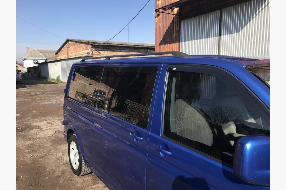 Volkswagen T5 Multivan 2003–2010 Svarta takrails Kort hjulbas, metallfästen Foto 4