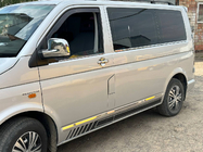 Volkswagen T5 2010–2015 Främre fönsterlister (2 st, rostfritt stål) Carmos - turkiskt stål foto 4