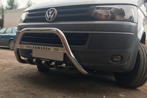 Volkswagen T5 2010–2015 Frontbåge WT003 (rostfritt stål) 51 mm, utan text foto 6