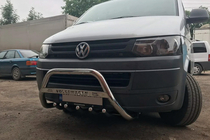 Volkswagen T5 2010–2015 Frontbåge WT003 (rostfritt stål) 51 mm, utan text foto 7