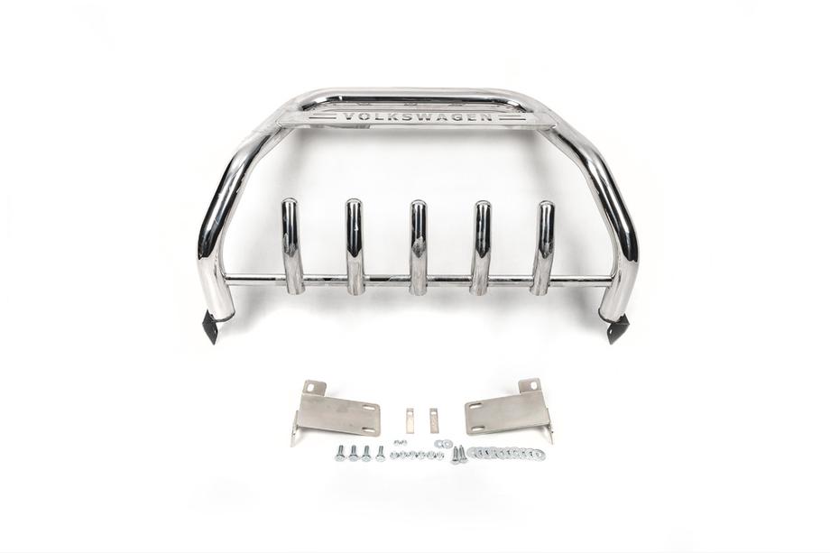 Volkswagen T5 2010–2015 Frontbåge WT003 (rostfritt stål) 60 mm, med text Foto 3