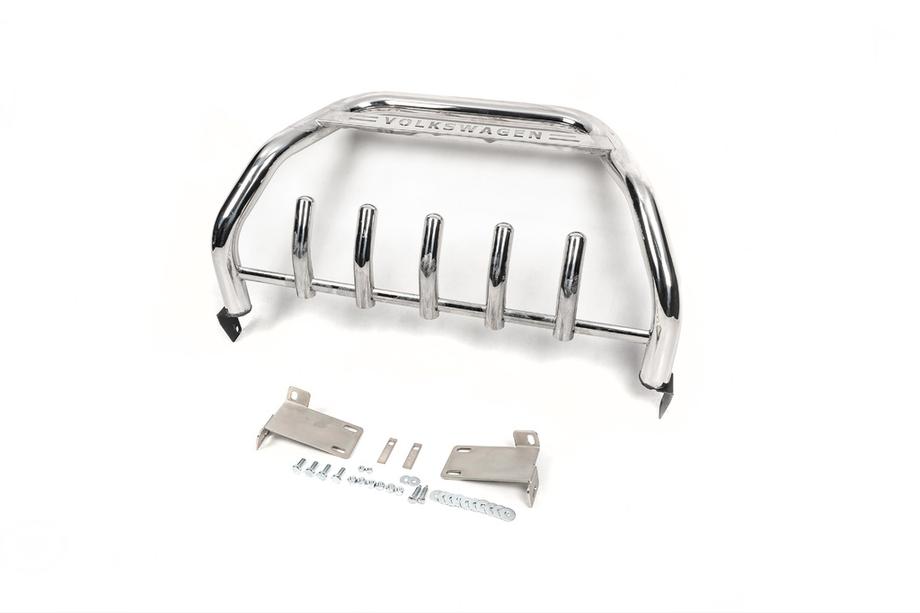 Volkswagen T5 2010–2015 Frontbåge WT003 (rostfritt stål) 60 mm, med text Foto 2