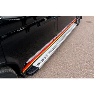Sidosteg Maya V2 (2 st, aluminium) Volkswagen T5 2010–2015 foto 4