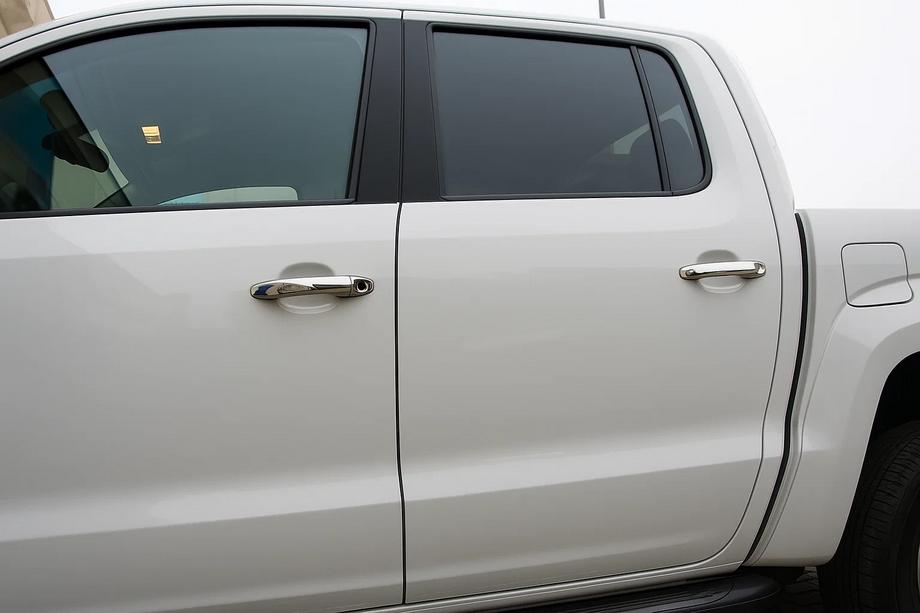 Volkswagen Amarok 2010–2022 Dörrhandtagskåpor (4 st, rostfritt stål) Image