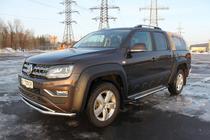 Volkswagen Amarok 2010–2022 Främre skyddsbåge ST017 (rostfritt) 70 x 48 mm foto 5