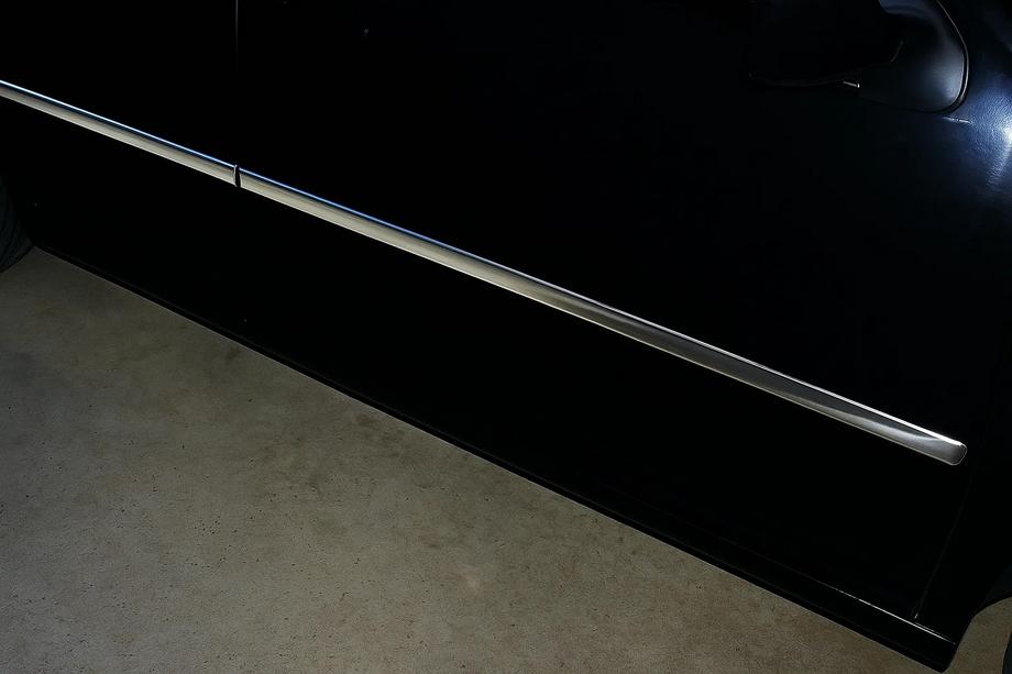 Volkswagen Bora 1998–2004 Dörrlister (4 st, rostfritt stål) Image