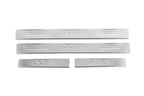 Volkswagen Bora 1998–2004 Instegsskydd OmsaLine (4 st, rostfritt stål) foto 1