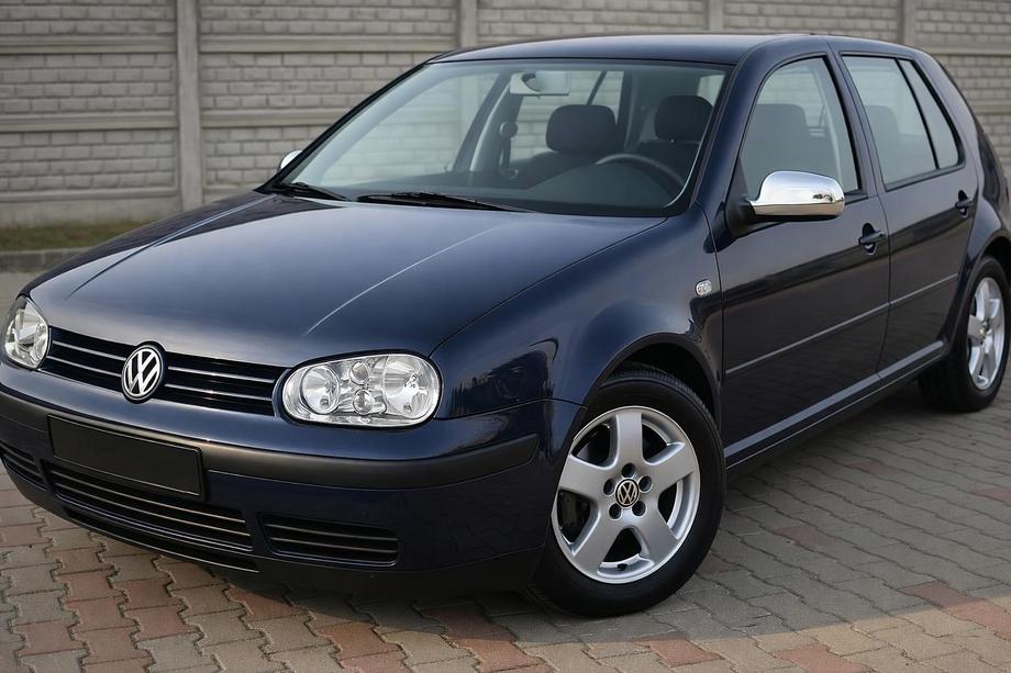 Volkswagen Golf 4 1997–2006 Spegelskal (2 st) Förkromad plast Image