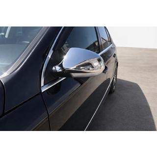 Spegelkåpor (2 st, rostfritt stål) Volkswagen Passat B6 2006–2012 foto 1