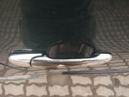 Volkswagen Sharan 1995–2010 Dörrhandtagskåpor (4 st, rostfritt stål) Carmos - turkiskt stål foto 1