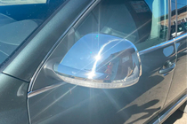 Volkswagen Touareg 2002–2010 Spegelkåpor 2007-2010 (2 st, rostfritt stål) Carmos - turkiskt stål foto 4