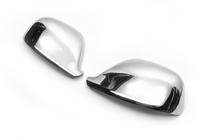 Volkswagen Touareg 2002–2010 Spegelkåpor 2007-2010 (2 st, rostfritt stål) Carmos - turkiskt stål foto 2