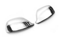 Volkswagen Touareg 2002–2010 Spegelkåpor 2007-2010 (2 st, rostfritt stål) Carmos - turkiskt stål foto 7