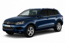 Volkswagen Touareg 2010–2018 Nedre fönsterlist (6 st, rostfritt) foto 1