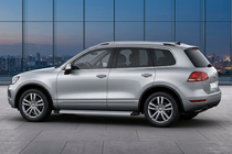 Volkswagen Touareg 2010–2018 Sidosteg Maya V2 (2 st, aluminium) foto 1