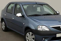 Dacia Logan I 2005–2008 Kompletta backspegelskåpor (2 st) foto 1