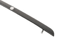 BMW 3-serien E36 1990–2000 Kolfiberlook-list ovanför registreringsskylten (metall) foto 2