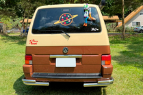 Volkswagen T4 Transporter 1990–2003 Bakre dubbla hörnskydd AK003-Double (2 st, rostfritt) foto 12